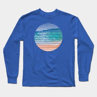 Geometric Ocean Long Sleeve T-Shirt